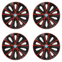 Poklice pro BMW 15 RAPIDE red and black