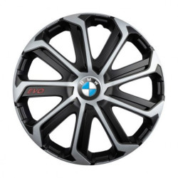 Poklice pro BMW 16 Evo black&silver