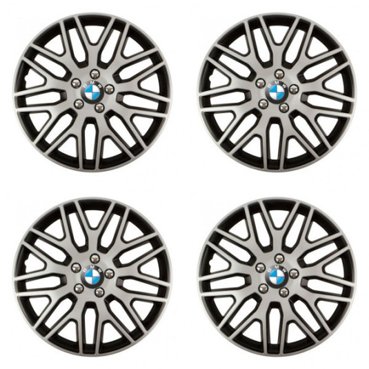 Poklice pro BMW 16 Dakar NC silver and black