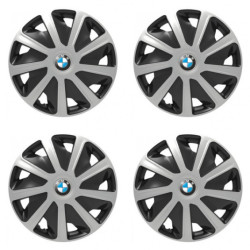 Poklice pro BMW pre dodávky 16 Craft silver and black