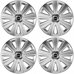 Poklice pro Audi 14 Aviator carbon RC silver