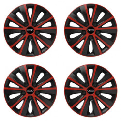 Poklice pro Audi 14 RAPIDE red and black