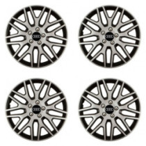 Poklice pro Audi 15 Dakar NC silver and black
