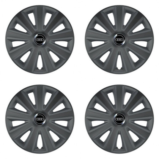 Poklice pro Audi 16 Aviator carbon RC16 grafite