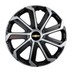 Poklice pro Chevrolet 14 Evo black&silver