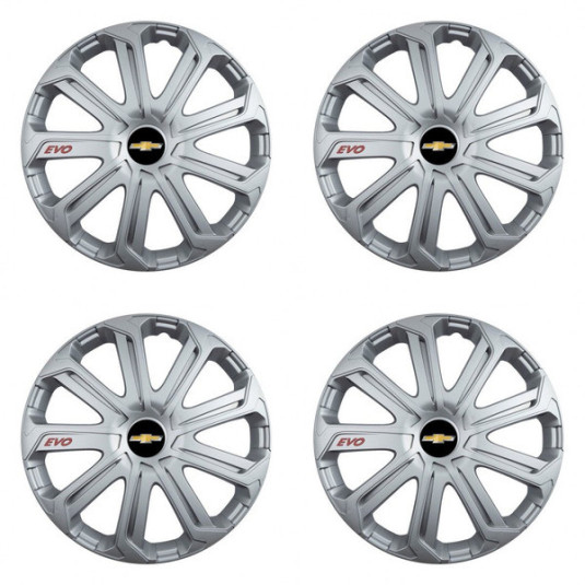 Poklice pro Chevrolet 15 Evo silver