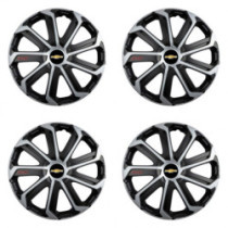 Poklice pro Chevrolet 15 Evo black&silver