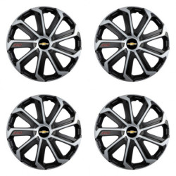 Poklice pro Chevrolet 15 Evo black&silver