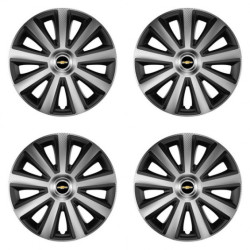 Poklice pro Chevrolet 15 Aviator carbon silver&black