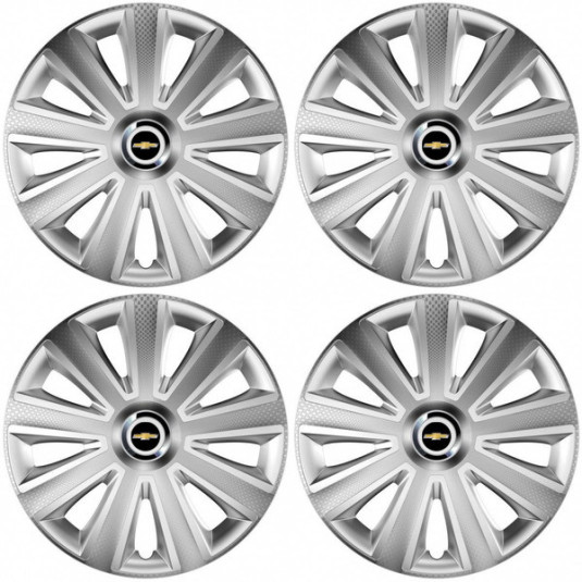 Poklice pro Chevrolet 15 Aviator carbon silver