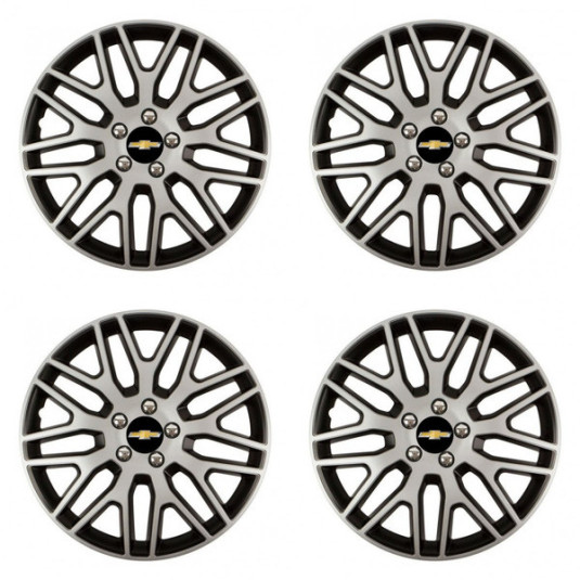 Poklice pro Chevrolet 15 Dakar NC silver and black