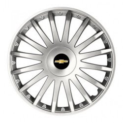 Poklice pro Chevrolet 15 CRYSTAL silver