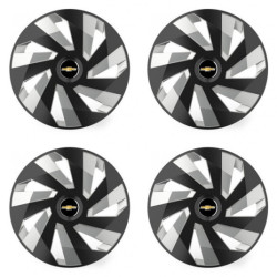 Poklice pro Chevrolet 16 Vector RC black and silver