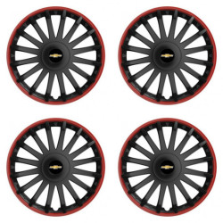Poklice pro Chevrolet 16 CRYSTAL RO black