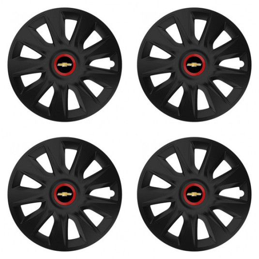 Poklice pro Chevrolet 17 STRATOS RR black