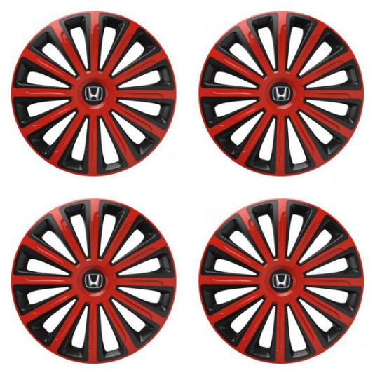 Poklice pro Honda 15 TREND red and black