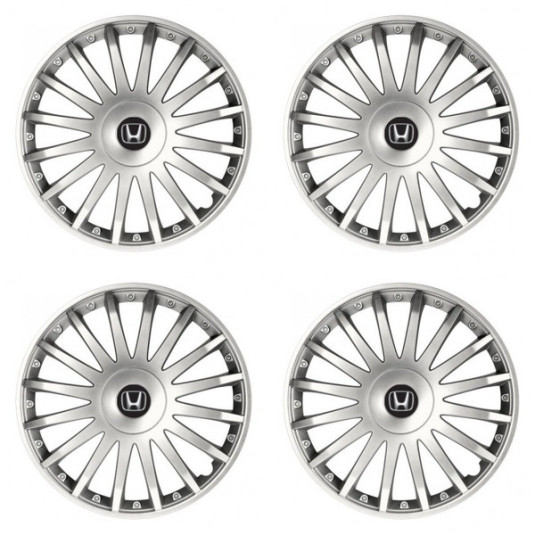 Poklice pro Honda 16 CRYSTAL silver