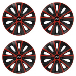 Poklice pro Hyundai 14 RAPIDE red and black
