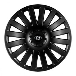 Poklice pro Hyundai 15 Smart black