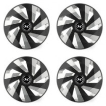 Poklice pro Hyundai 15 Vector RC black and silver