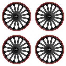 Poklice pro Hyundai 15 CRYSTAL RO black