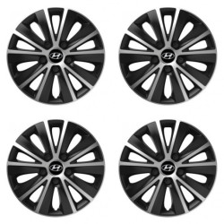Poklice pro Hyundai 15 RAPIDE silver and black