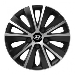 Poklice pro Hyundai 15 RAPIDE silver and black