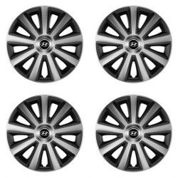 Poklice pro Hyundai 16 Aviator carbon silver&black