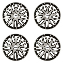 Poklice pro Jeep 14 Dakar NC silver and black