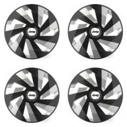 Poklice pro Jeep 14 Vector RC black and silver
