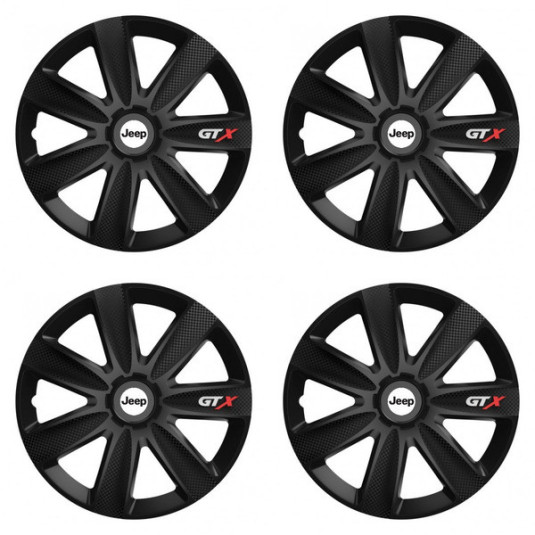Poklice pro Jeep 14 GTX CARBON black