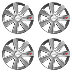 Poklice pro Jeep 14 GTX CARBON silver