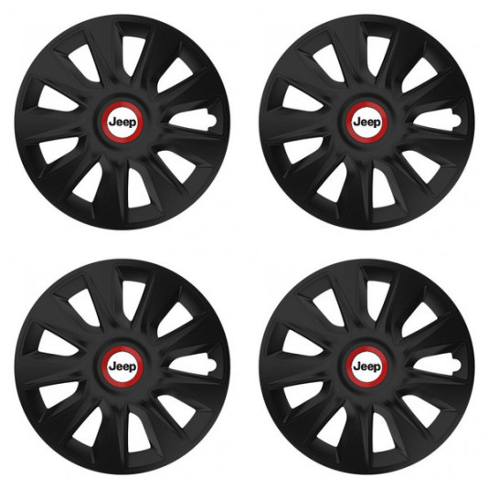 Poklice pro Jeep 14 STRATOS RR black