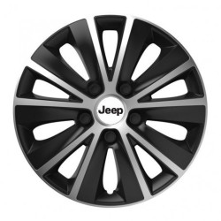 Poklice pro Jeep 15 RAPIDE silver and black