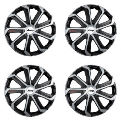 Poklice pro Jeep 16 Evo black&silver