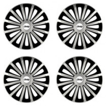 Poklice pro Jeep 16 TREND silver and black
