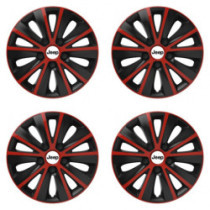 Poklice pro Jeep 16 RAPIDE red and black
