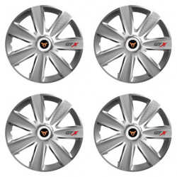 Poklice pro Cupra 14 GTX CARBON silver
