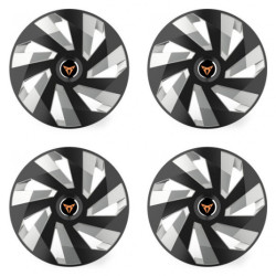 Poklice pro Cupra 15 Vector RC black and silver