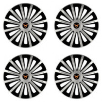 Poklice pro Cupra 15 TREND silver and black