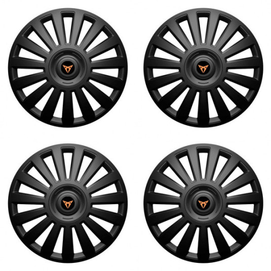 Poklice pro Cupra 16 Luxury black