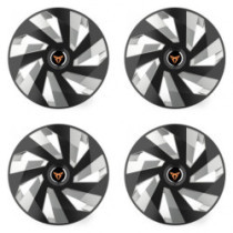 Poklice pro Cupra 16 Vector RC black and silver