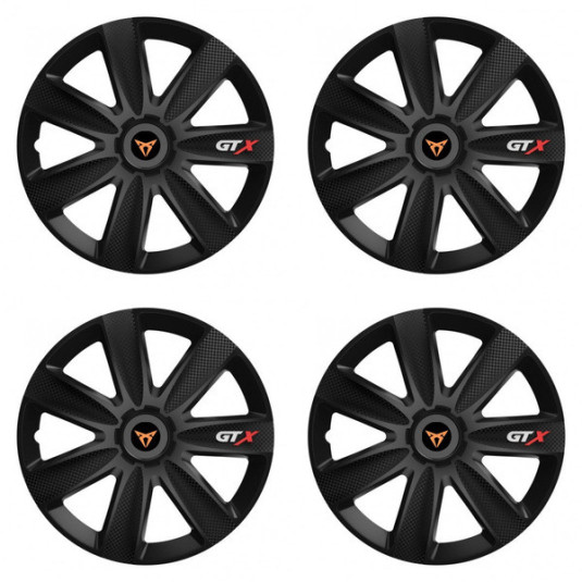 Poklice pro Cupra 16 GTX CARBON black