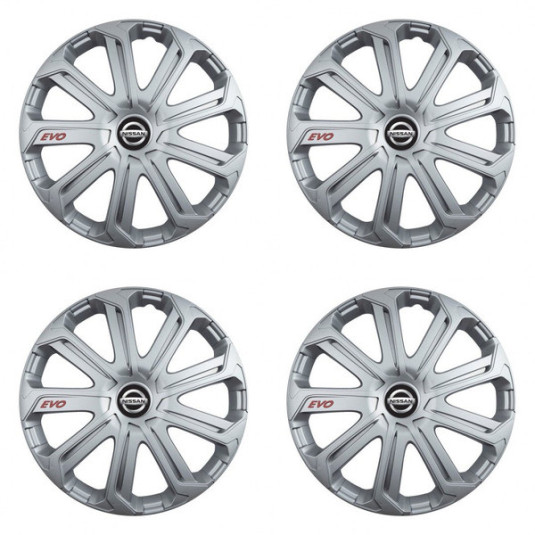 Poklice pro Nissan 14 Evo silver