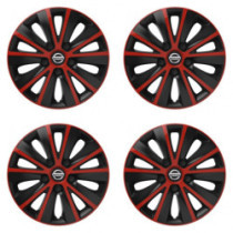 Poklice pro Nissan 14 RAPIDE red and black