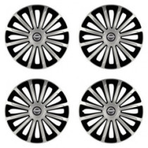 Poklice pro Nissan 15 TREND silver and black