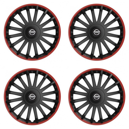 Poklice pro Nissan 15 CRYSTAL RO black