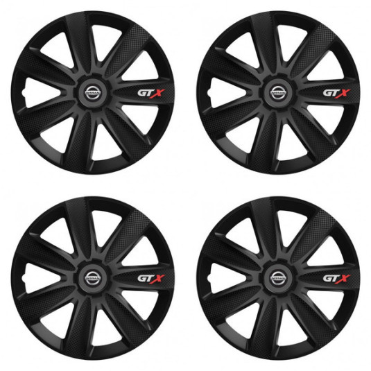 Poklice pro Nissan 16 GTX CARBON black