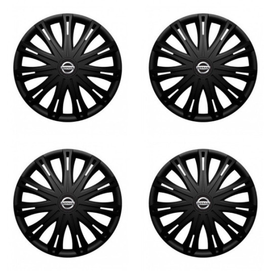 Poklice pro Nissan 16 SPARK BLACK