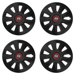 Poklice pro Nissan 17 STRATOS RR black